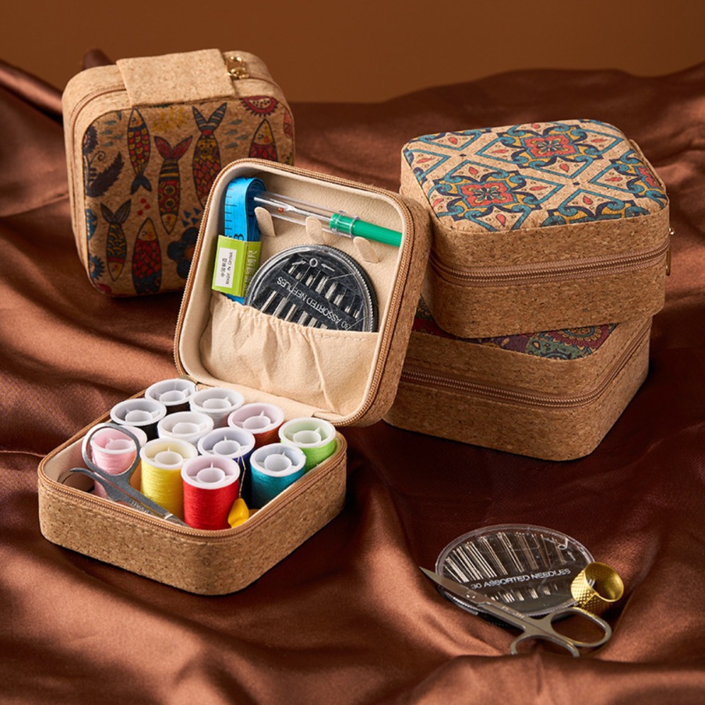 Craft Embellishment Storage - Винтажный швейный набор в стиле бохо