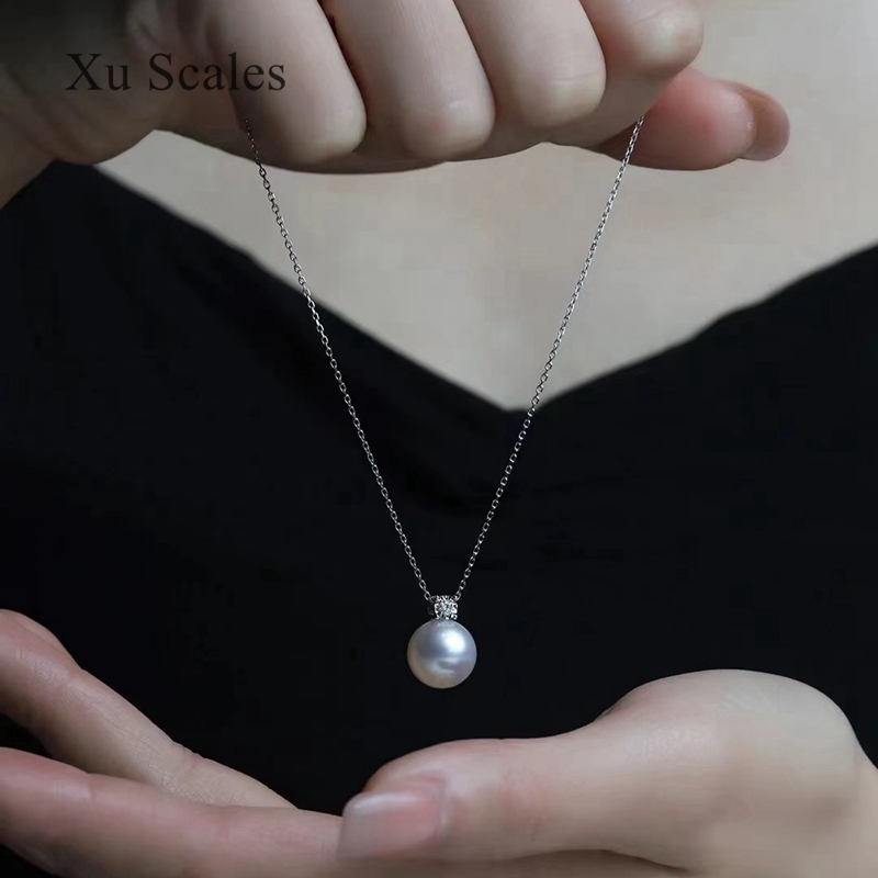 Pearl Trim Chain - Кулон из серебра 925 пробы с