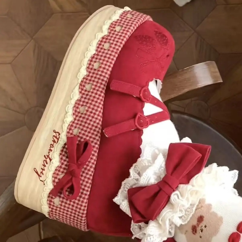 Туфли-лодочки Лолита на высоко – обзор и цена Embroidery Embellishments