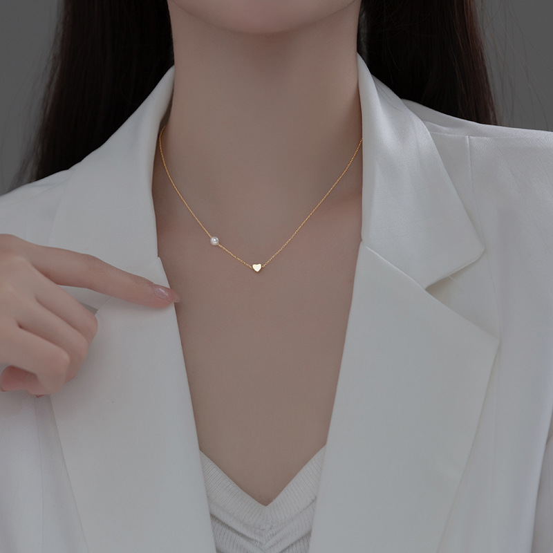 TrustDavis настоящее серебро 9 – обзор и цена Pearl Trim Chain