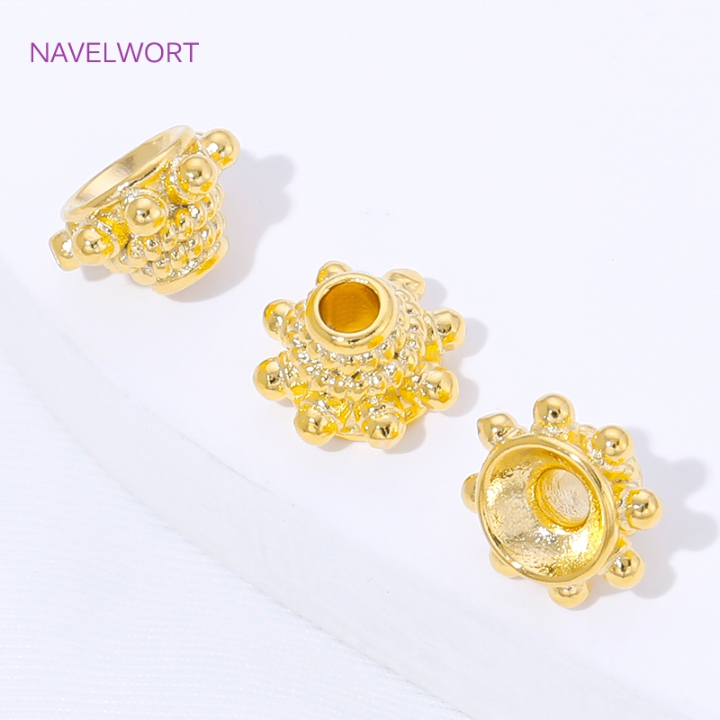 шапочки для бусин 2/4/8 шт. по – обзор и цена Embellishment Crafts